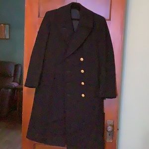 Men’s Navy Bridge Coat